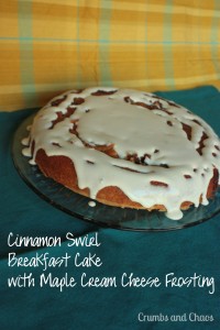 Cinnamon Swirl Breakfast Cake | Crumbs and Chaos