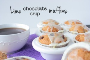 Lime Chocolate Chip Muffins | Crumbs and Chaos #muffins #lime #chocolate www.crumbsandchaos.dreamhosters.com