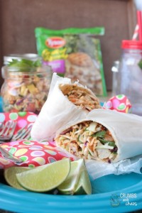 Asian Inspired Chopped Salad | Crumbs and Chaos Tyson Grilled and Ready Chicken makes it easy to throw together a quick, healthy meal that can be enjoyed at home or on the go. #mealstogether #salad #asianinspired
