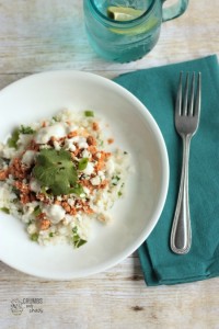 #ad Buffalo Chicken Rice Bowl | Crumbs and Chaos #dinner #CreateAMeal #buffalochicken www.crumbsandchaos.dreamhosters.com