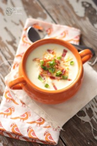 Perfect Potato Soup | Crumbs and Chaos #soup #easyrecipe www.crumbsandchaos.dreamhosters.com
