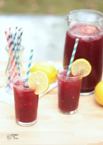Sparkling Blackberry Lemonade :: Crumbs and Chaos