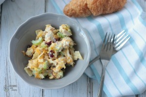 Hot Turkey Salad | Crumbs and Chaos #turkey #Thanksgiving www.crumbsandchaos.dreamhosters.com