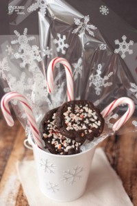 Peppermint Chocolate Chipsters | Crumbs and Chaos #peppermint #Christmas #cookies www.crumbsandchaos.dreamhosters.com