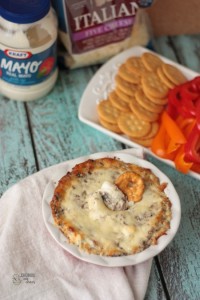 Smoky Bacon Mushroom Dip | Crumbs and Chaos #appetizer #KraftHolidaySavings www.crumbsandchaos.dreamhosters.com