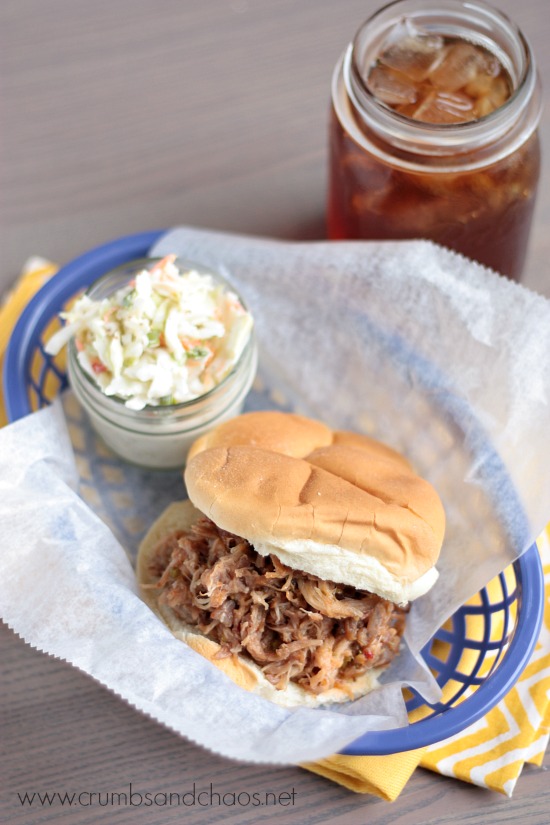 Best Slow Cooker Pulled Pork | recipe on www.crumbsandchaos.dreamhosters.com