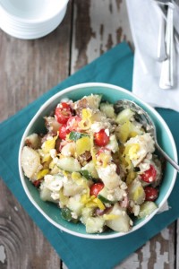 Greek Potato Salad | Crumbs and Chaos