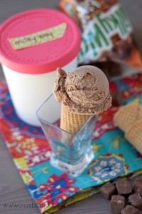 Milky Way Ice Cream | Crumbs and Chaos