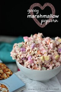 Gooey Marshmallow Popcorn | Crumbs and Chaos
