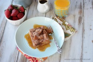 Cinnamon Crunch Buttermilk French Toast | Crumbs and Chaos