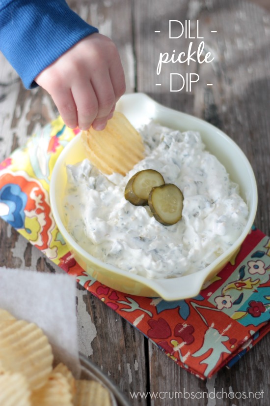 Dill Pickle Dip | Crumbs and Chaos