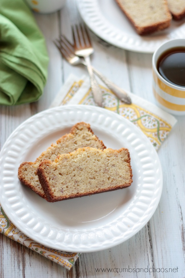 The Best Buttermilk Banana Bread | Crumbs and Chaos