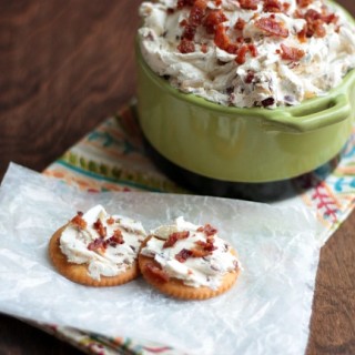Bacon Olive Cheese Spread | recipe by Crumbs and Chaos