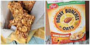 Salted PB Honey Cereal Bars | Crumbs and Chaos