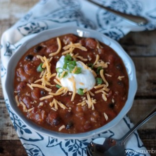 Pumpkin Chili | Crumbs and Chaos