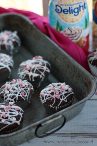 Peppermint Bark Muffins | Crumbs and Chaos