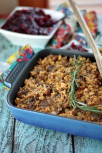 Sausage & Mushroom Cornbread Stuffing | Crumbs and Chaos