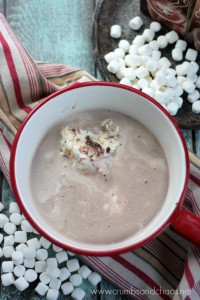 Cookie Dough Hot Chocolate | Crumbs and Chaos