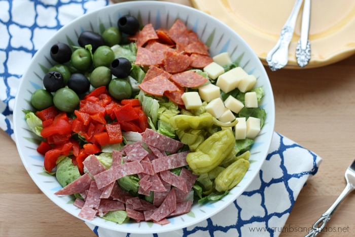 This flavor packed salad is a great start to any meal or a fabulous main dish!