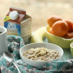 Caramel Almond Oatmeal | Crumbs and Chaos