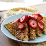 Cereal Crusted French Toast | Crumbs and Chaos