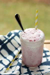 Mixed Berry Ice Cream Soda | Crumbs and Chaos