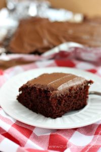 Chocolate Crazy Cake | Crumbs and Chaos
