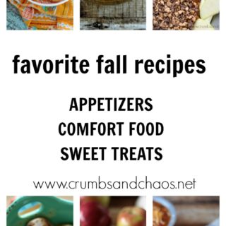 Our Favorite Fall Recipes all in one place! Appetizers, comfort food and sweet treats