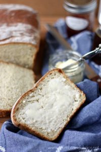 You'll love this easy homemade bread recipe! Farmhouse Bread is perfect for toasting or making sandwiches!