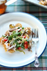 Your entire family will love this twist on nachos! Pulled Pork Totchos are delicious any night of the week!