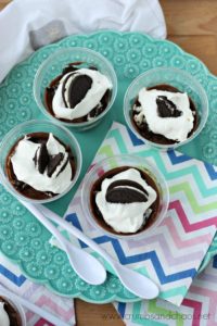 Easy Layered Oreo Pudding Cups are perfect for any occasion and are a delicious make ahead dessert!