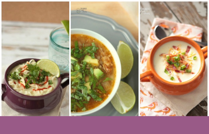 Easy and delicious soup recipe collection on Crumbs and Chaos