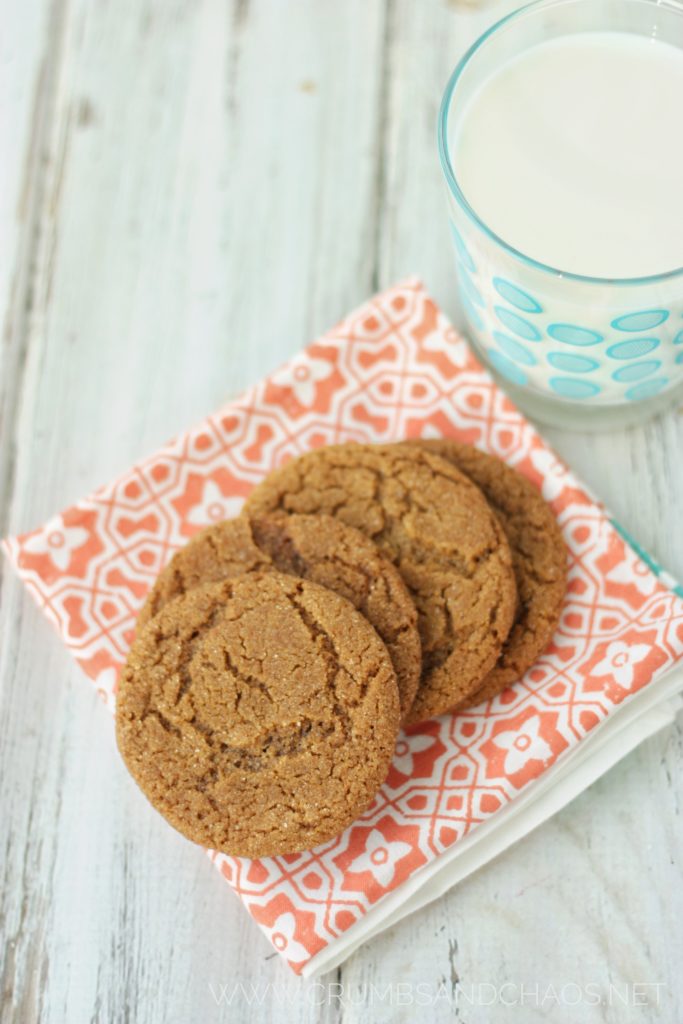 Hard not to love this classic Gingersnap Cookie!